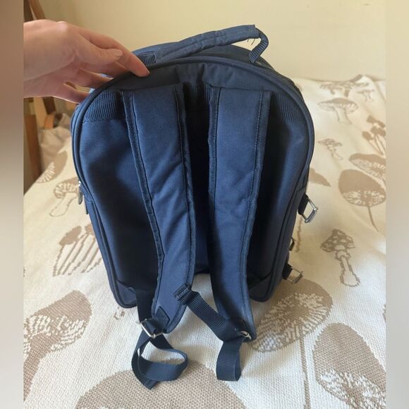 Picnic | Cooler Backpack Navy Blue - Picture 5 of 7